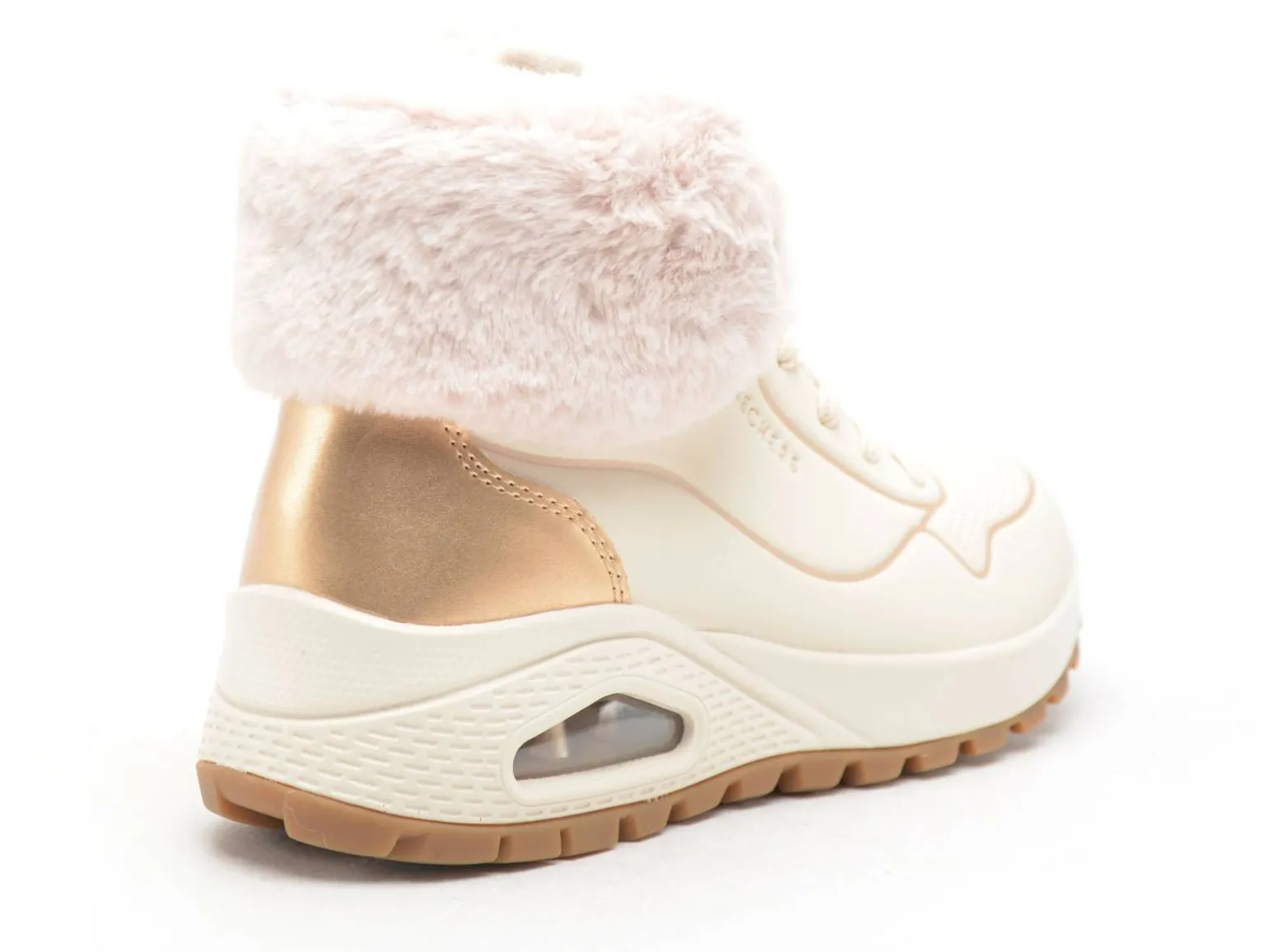 Skechers 167993 Beige Boots et Bottines à Talons Femme