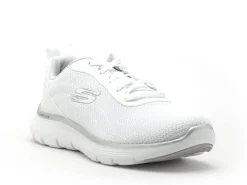 Skechers 150206 Blanc Baskets Basses Femme