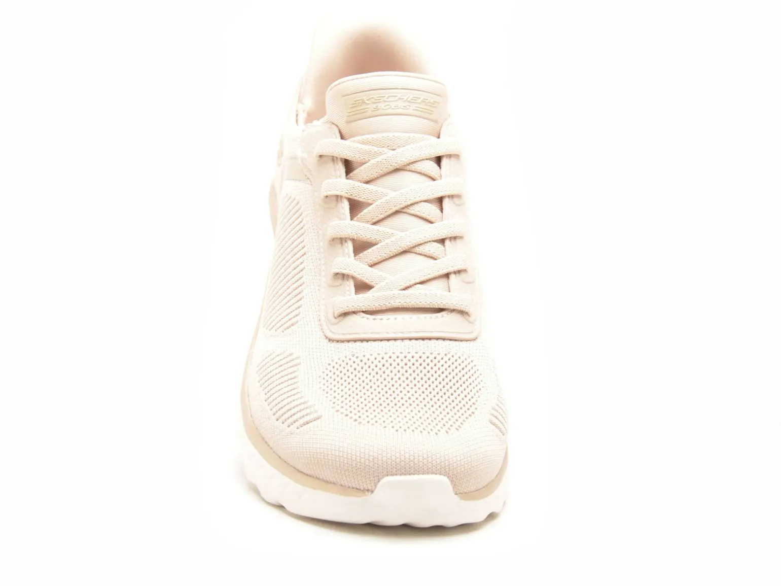 Skechers 117497 BOBS Beige Baskets Basses Femme