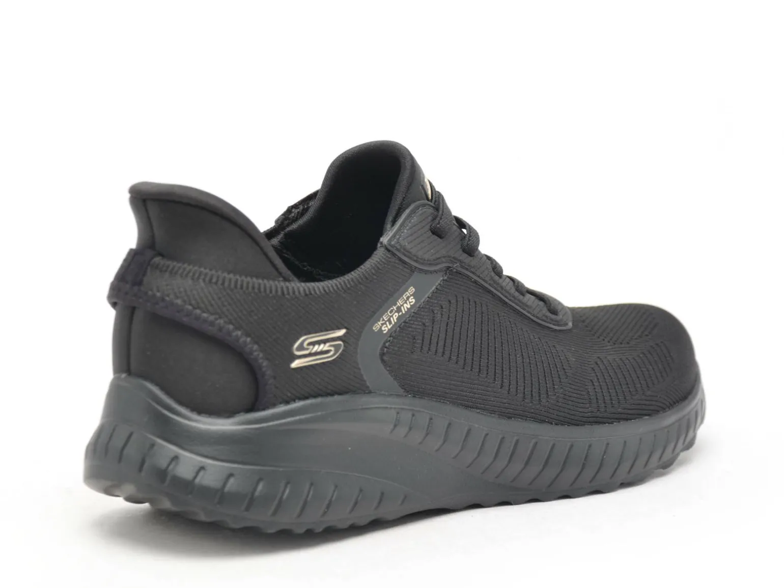 Skechers 117497 BOBSPORT SQ Noir Baskets Basses Femme