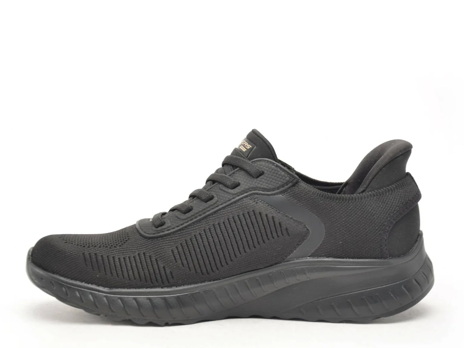 Skechers 117497 BOBSPORT SQ Noir Baskets Basses Femme
