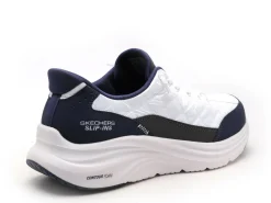 Skechers 232619 COSYFIT Blanc Baskets Basses Homme