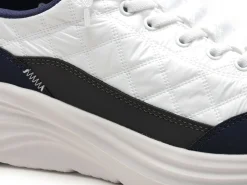Skechers 232619 COSYFIT Blanc Baskets Basses Homme