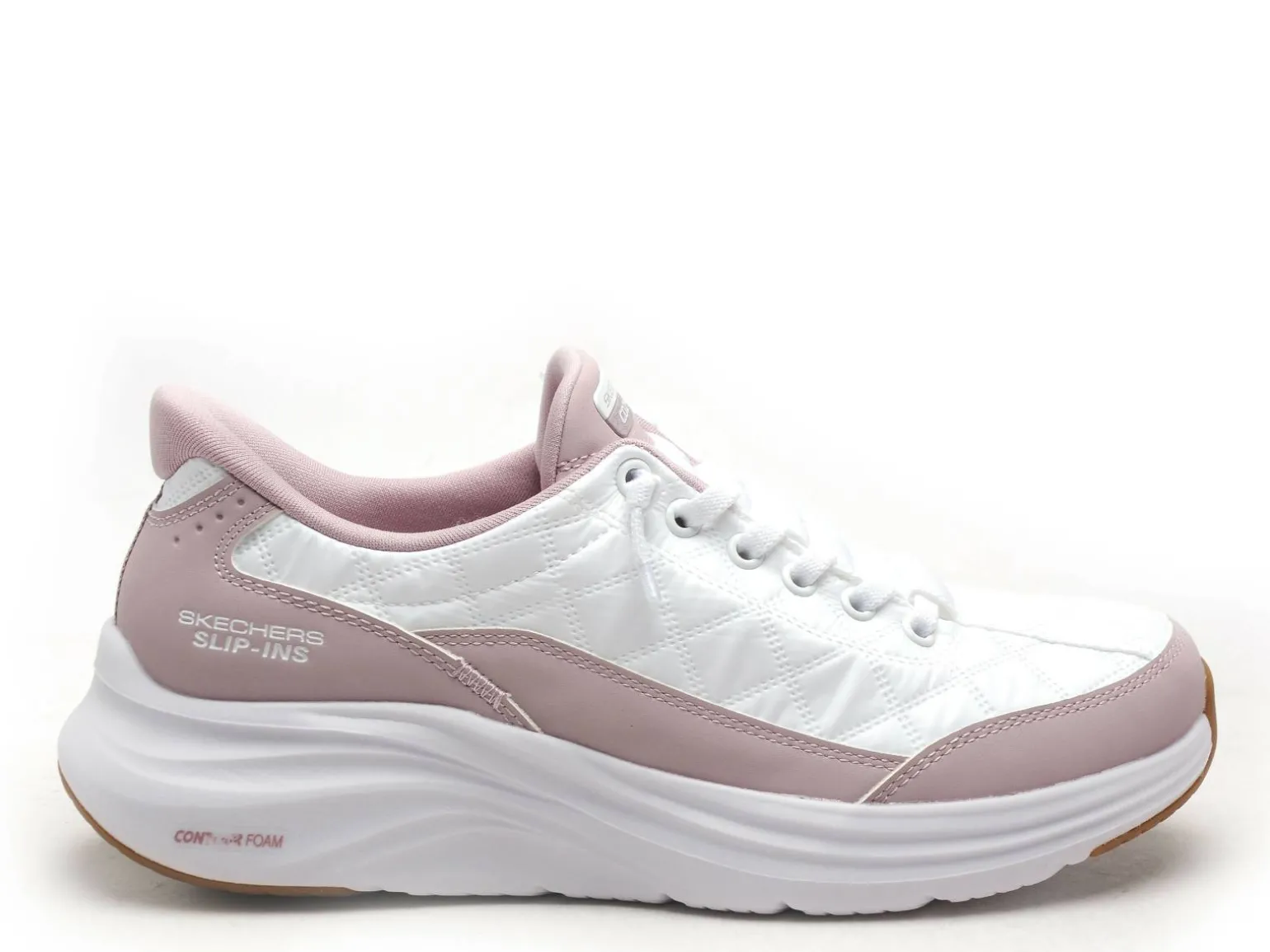 Skechers 150404 COZYFIT Blanc Baskets Basses Femme