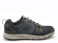 Skechers 51591 ESCAPE Bleu Baskets Basses Homme