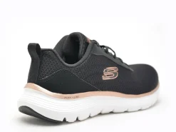 Skechers 150206 FLEX APPEAL Noir Baskets Basses Femme
