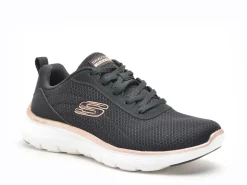 Skechers 150206 FLEX APPEAL Noir Baskets Basses Femme