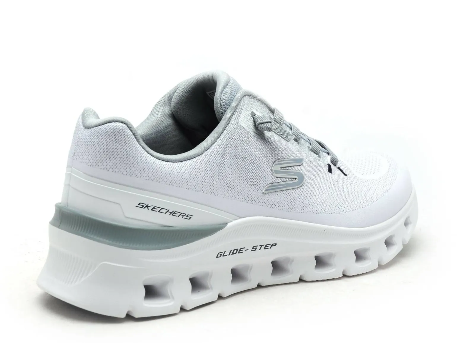 Skechers 233132 GLIDESTEP Blanc Baskets Basses Homme