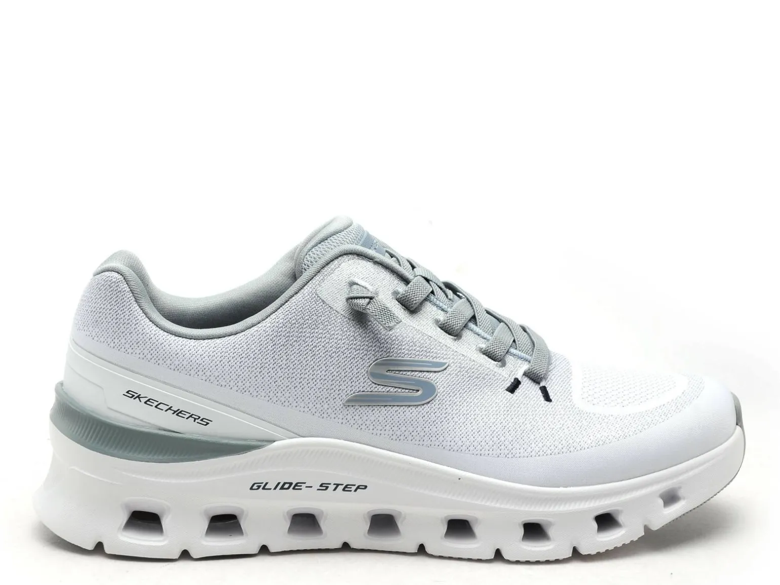 Skechers 233132 GLIDESTEP Blanc Baskets Basses Homme
