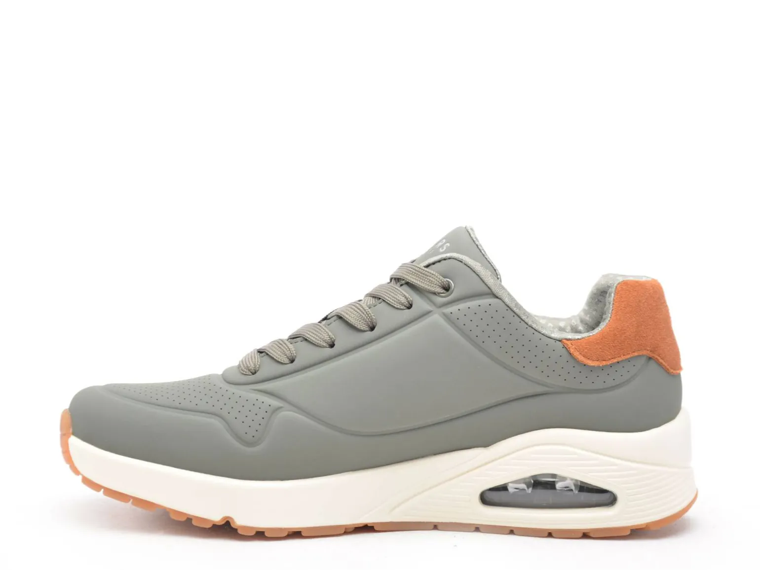 Skechers 183004 Kaki Baskets Basses Homme