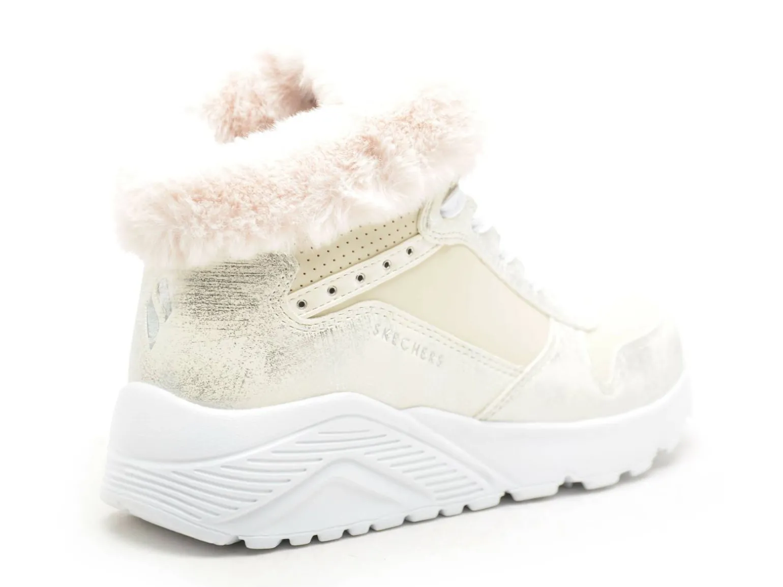 Skechers 310396L Beige Baskets Montantes Fille