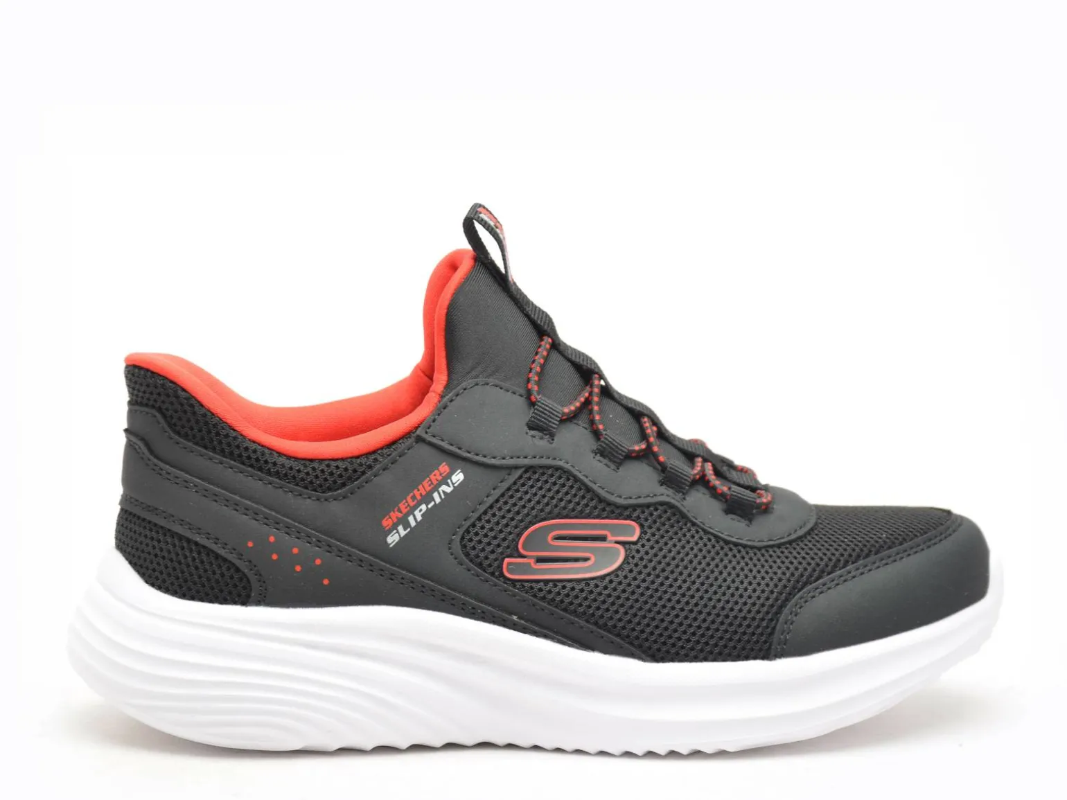 Skechers 404208L BOUNDER Noir Baskets Basses Garçon