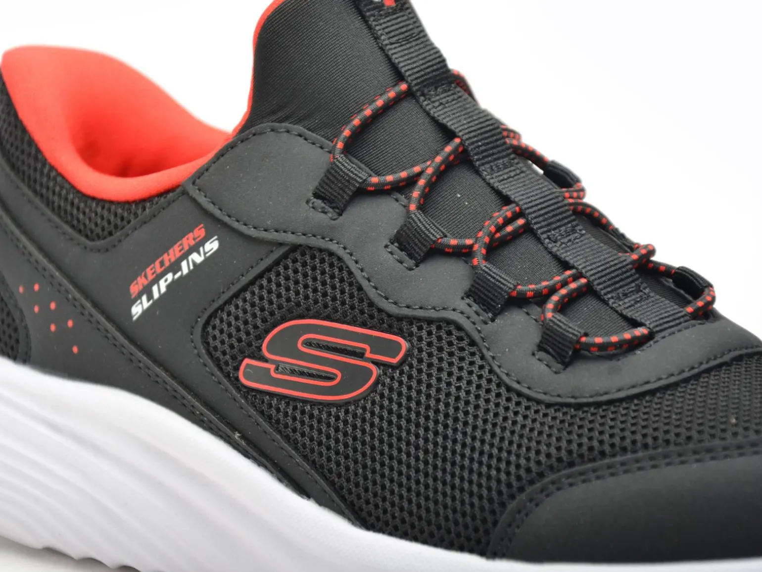 Skechers 404208L BOUNDER Noir Baskets Basses Garçon