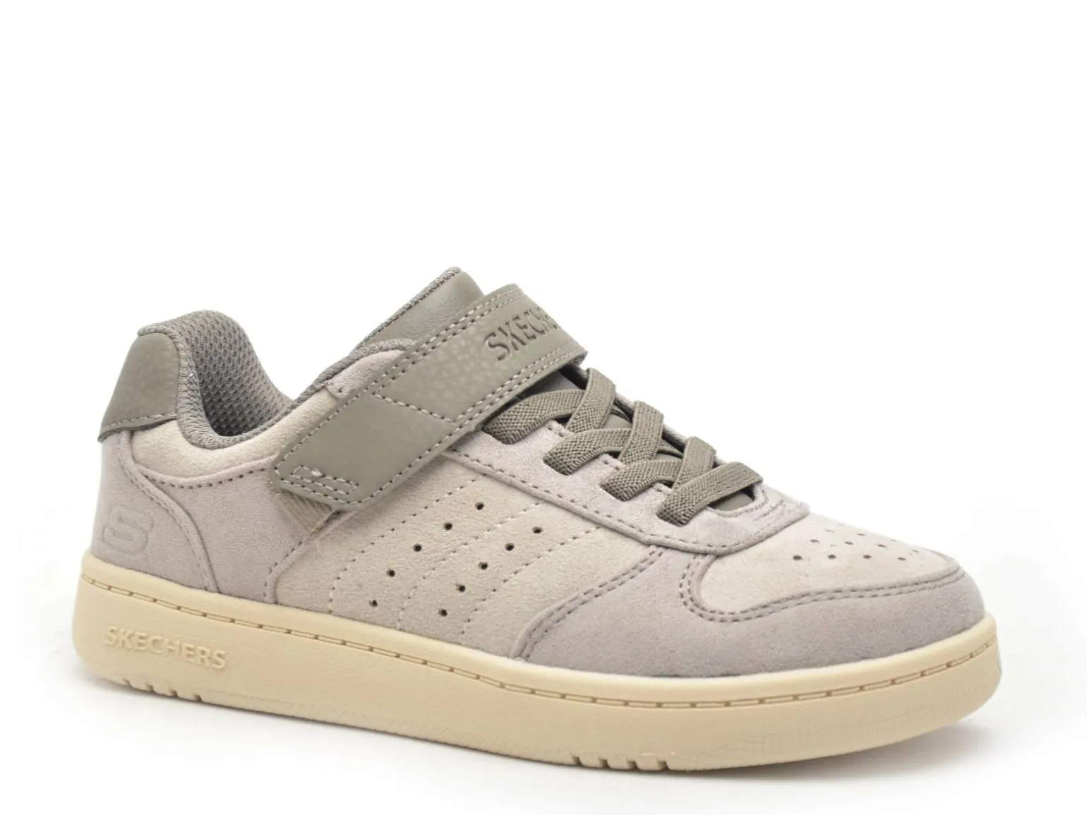 Skechers 418023L Gris Baskets Basses Garçon