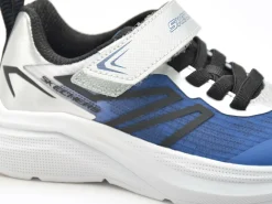 Skechers 404125L MICROSPEC Bleu Baskets Basses Garçon