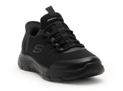 Skechers 403833L Noir Baskets Basses Garçon