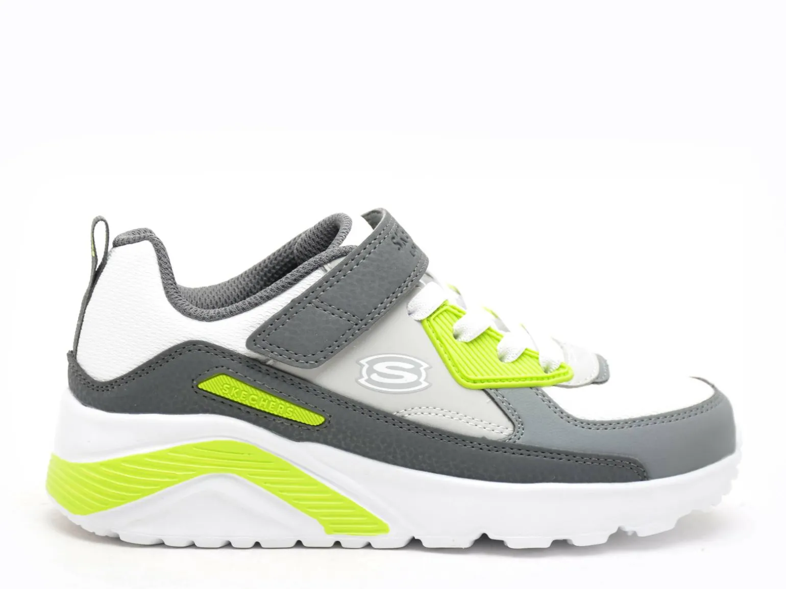 Skechers 417132L UNOLITE Gris Baskets Basses Garçon