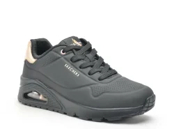 Skechers 177094 Noir Baskets Basses Femme