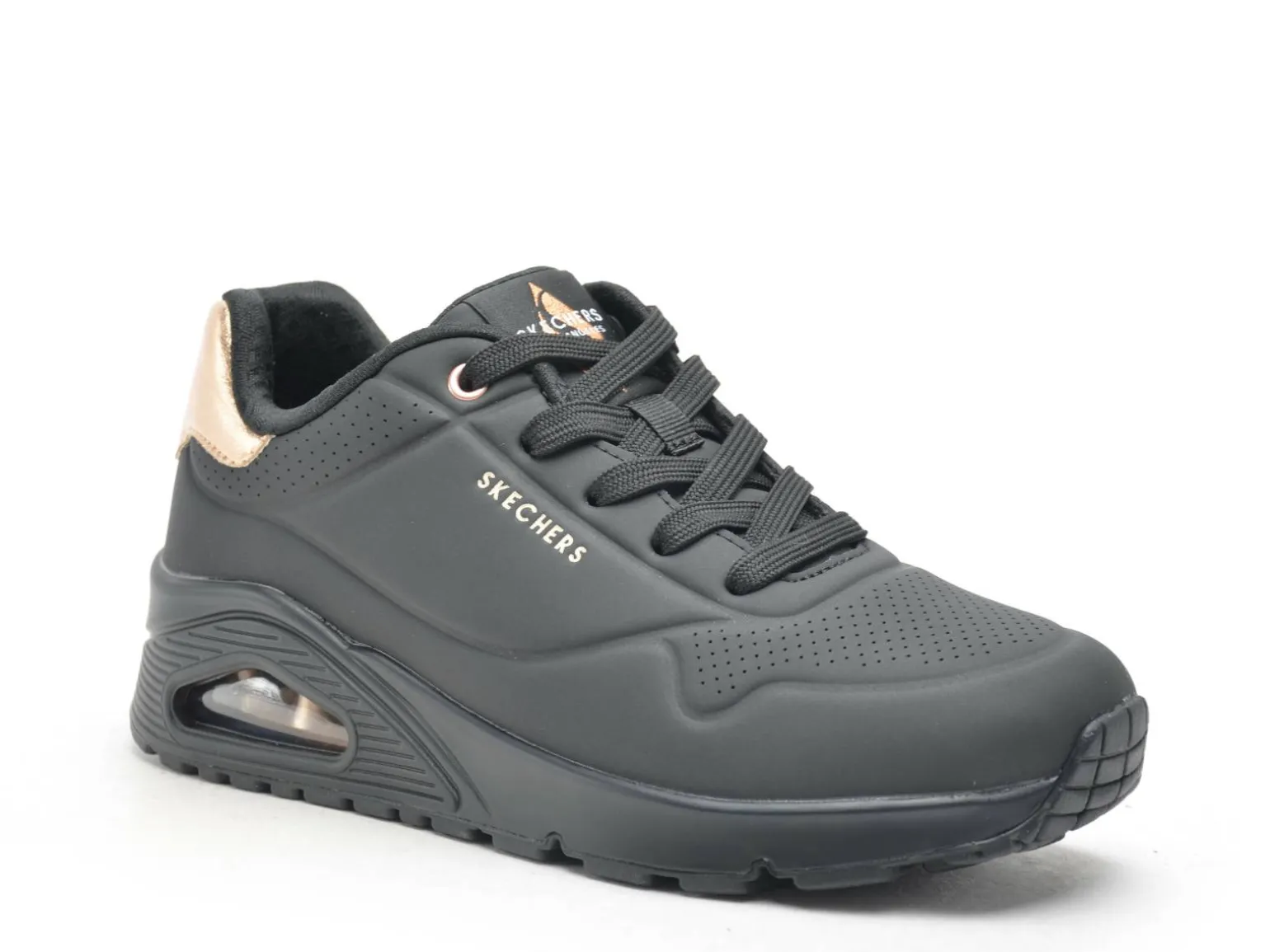 Skechers 177094 Noir Baskets Basses Femme