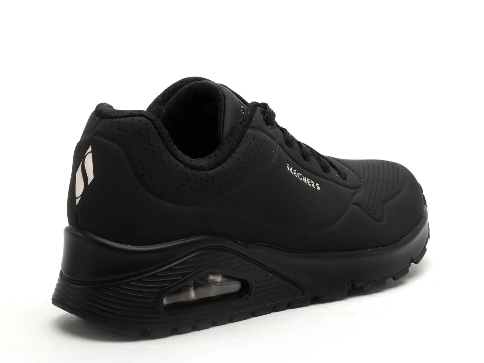 Skechers 73690 Noir Baskets Basses Femme