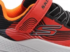 Skechers 403926N Rouge Baskets Basses Garçon