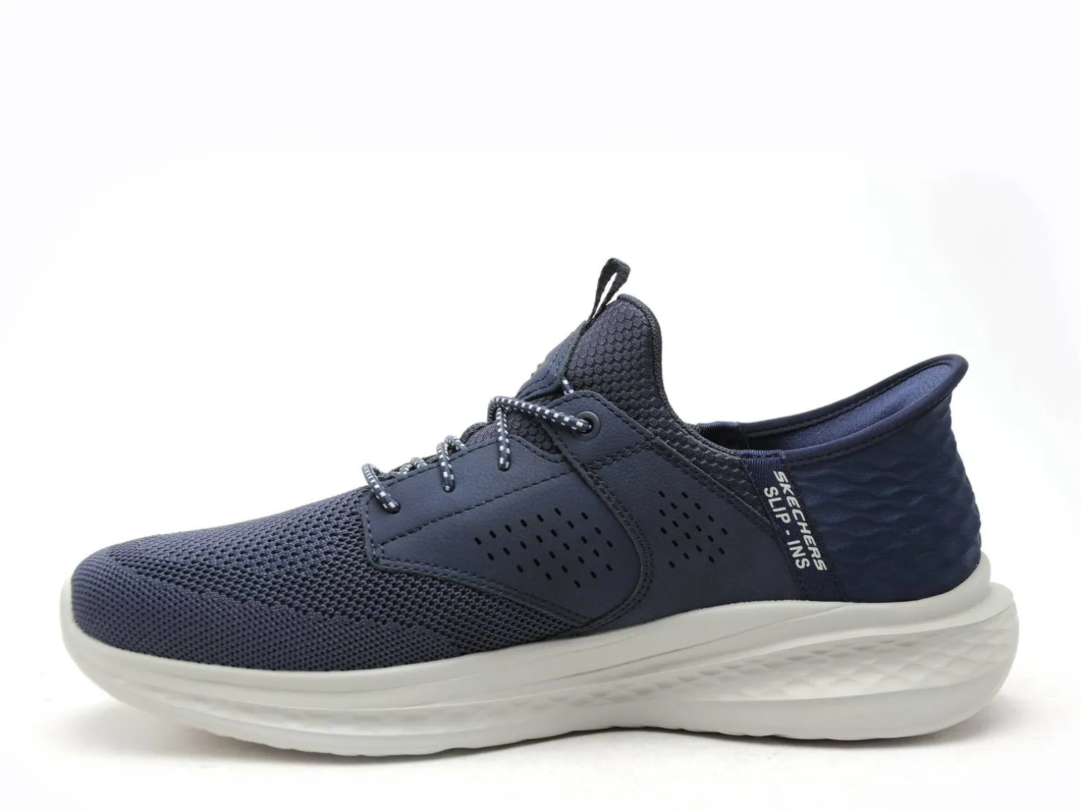 Skechers 210889 SLADE Bleu Baskets Basses Homme