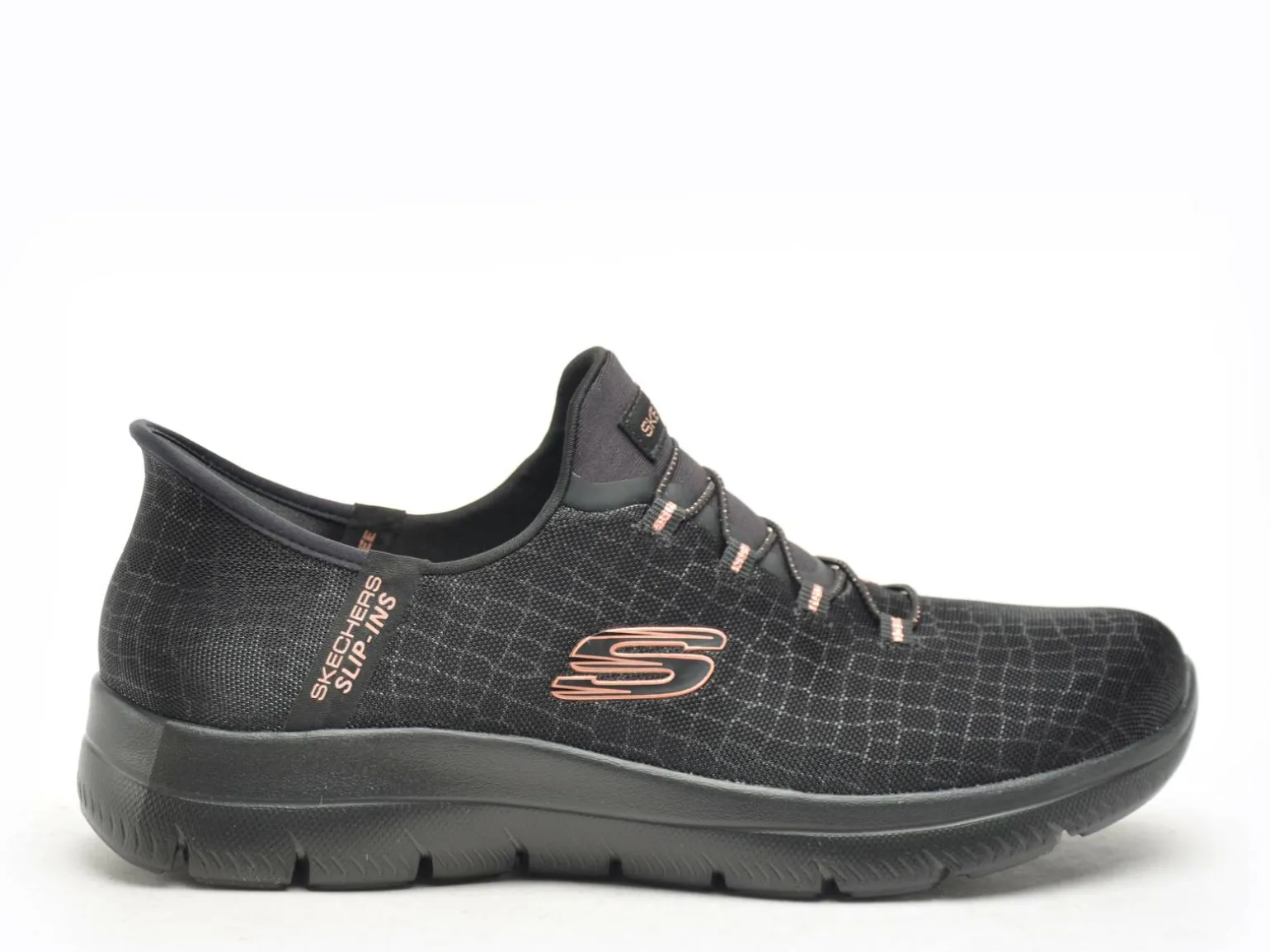 Skechers 150128 SUMMIT Noir Baskets Basses Femme
