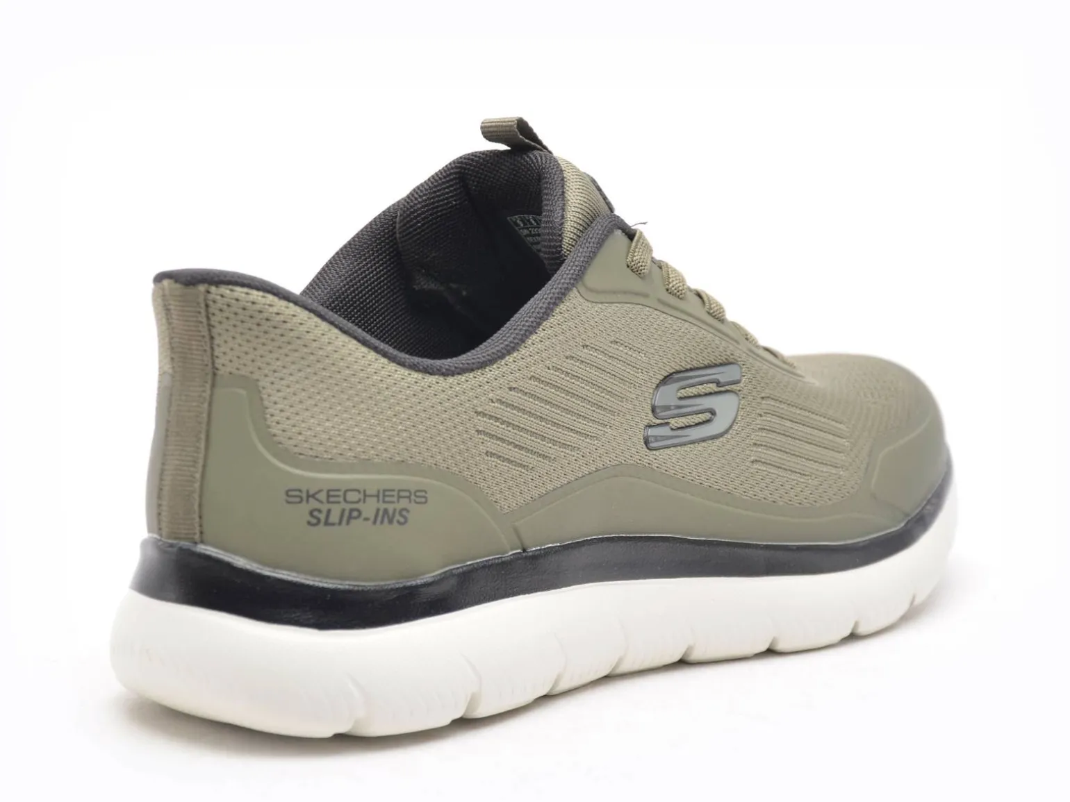 Skechers 233047 SUMMITSLIPINS Kaki Baskets Basses Homme