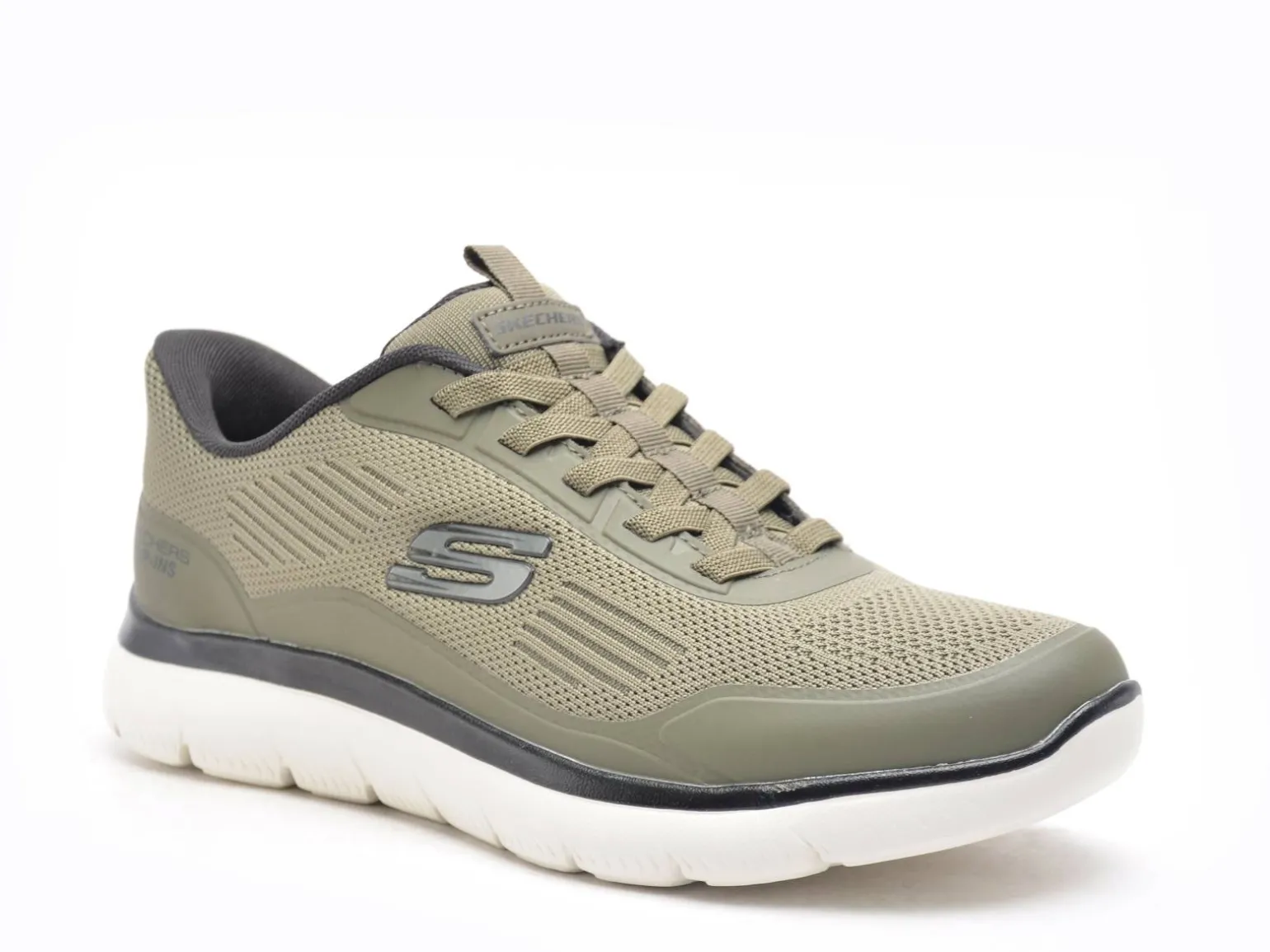 Skechers 233047 SUMMITSLIPINS Kaki Baskets Basses Homme