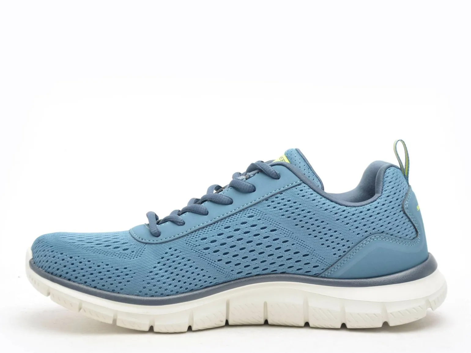 Skechers 232758 TRACK Bleu Baskets Basses Homme