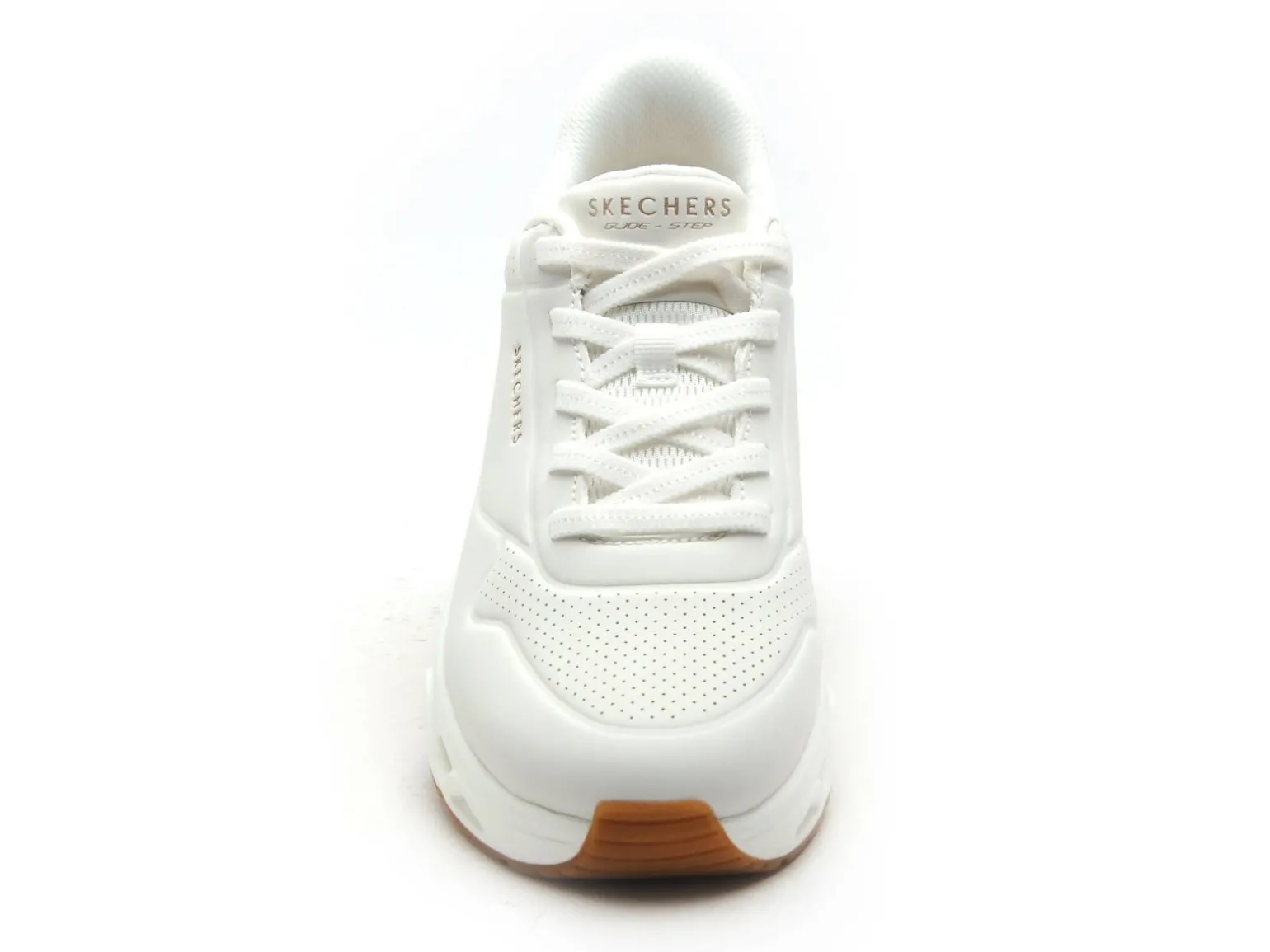Skechers 190113 UNO Blanc Baskets Basses Femme