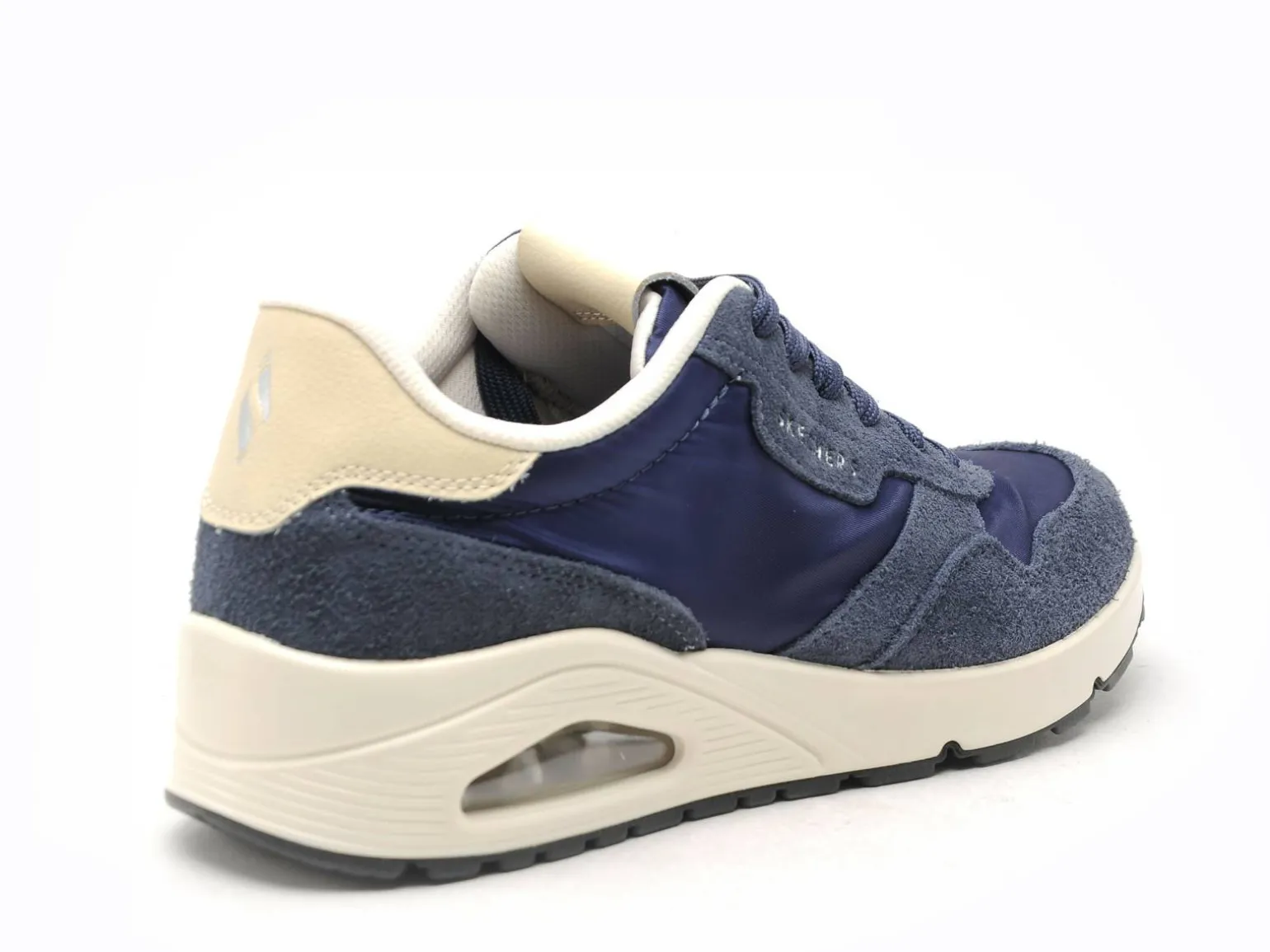 Skechers 183053 UNO Bleu Baskets Basses Homme