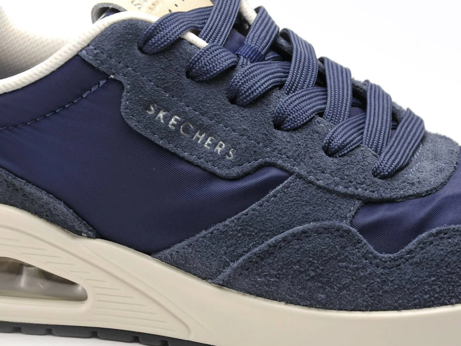 Skechers 183053 UNO Bleu Baskets Basses Homme