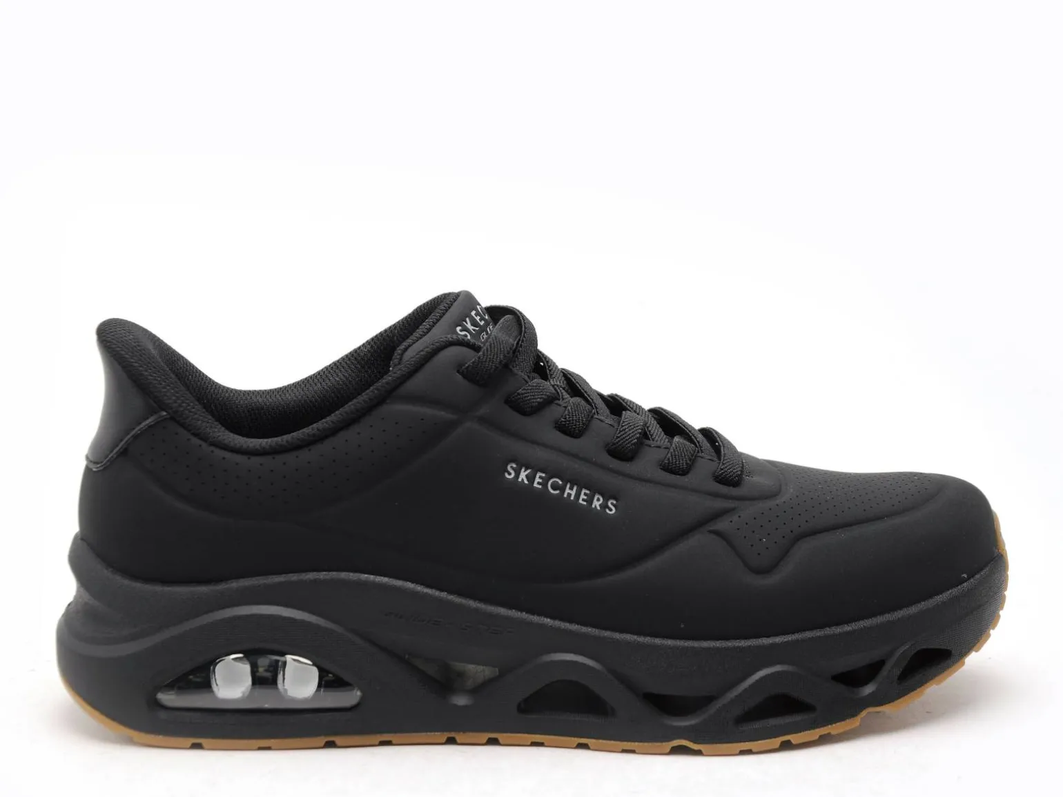 Skechers 183420 UNO Noir Baskets Basses Homme