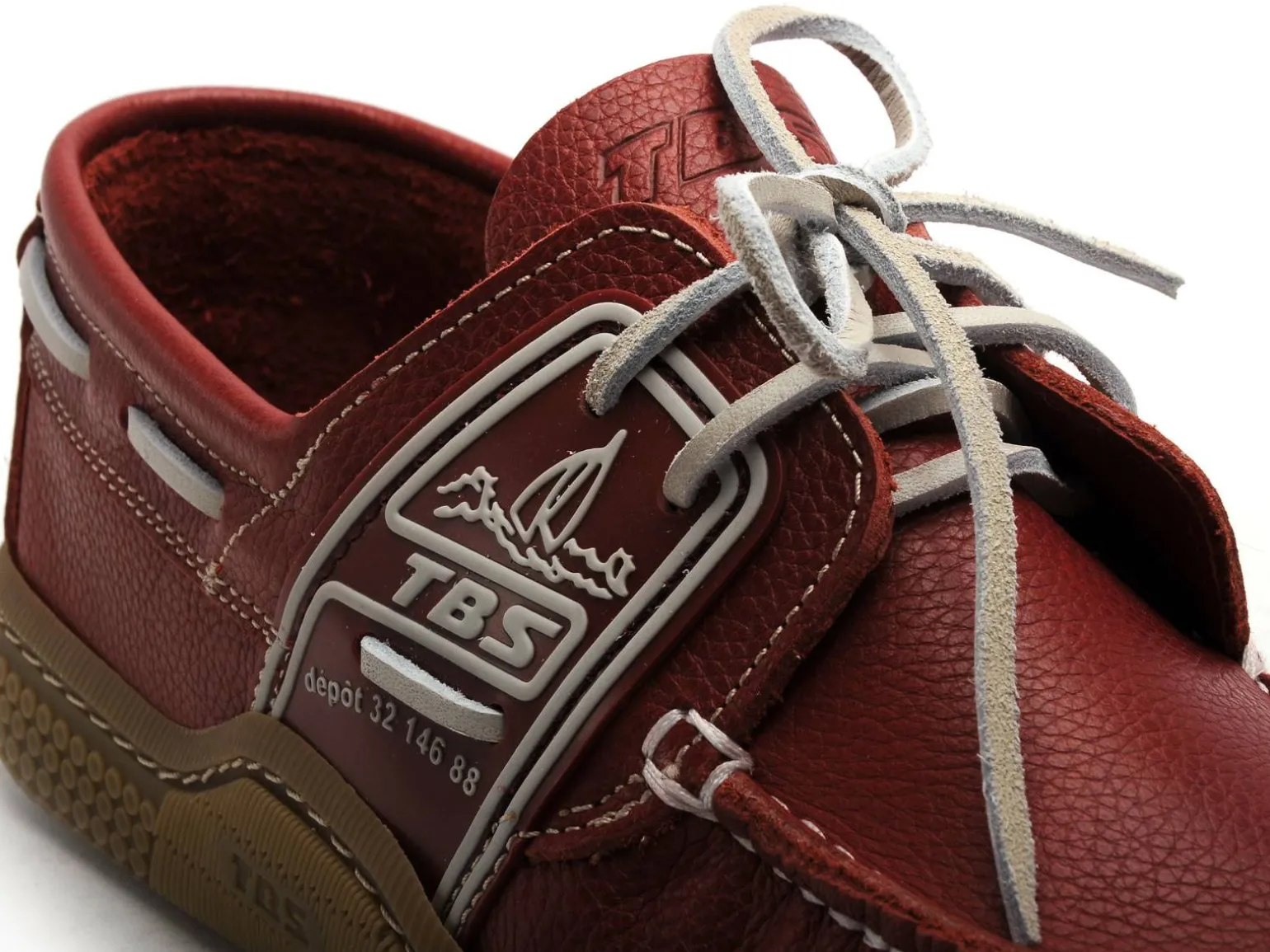 Tbs GLOBEK Rouge Mocassins Homme