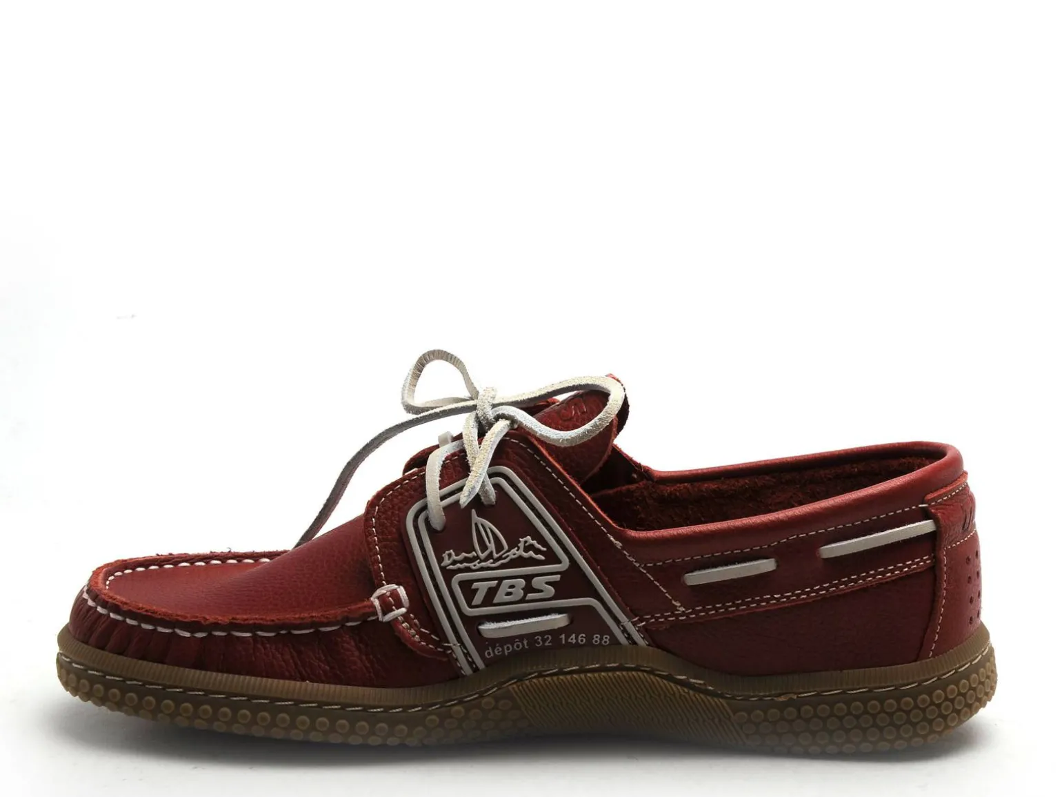 Tbs GLOBEK Rouge Mocassins Homme
