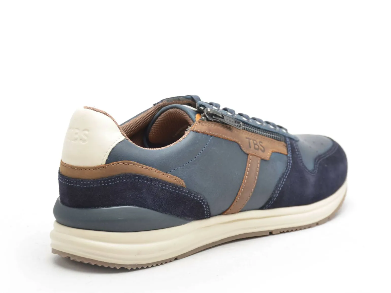 Tbs SLIMAN Bleu Baskets Basses Homme