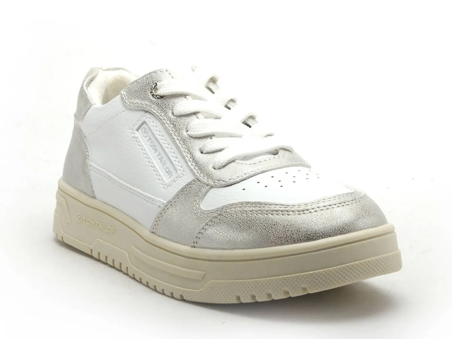 Tom Tailor 7490010018 Blanc Baskets Basses Femme