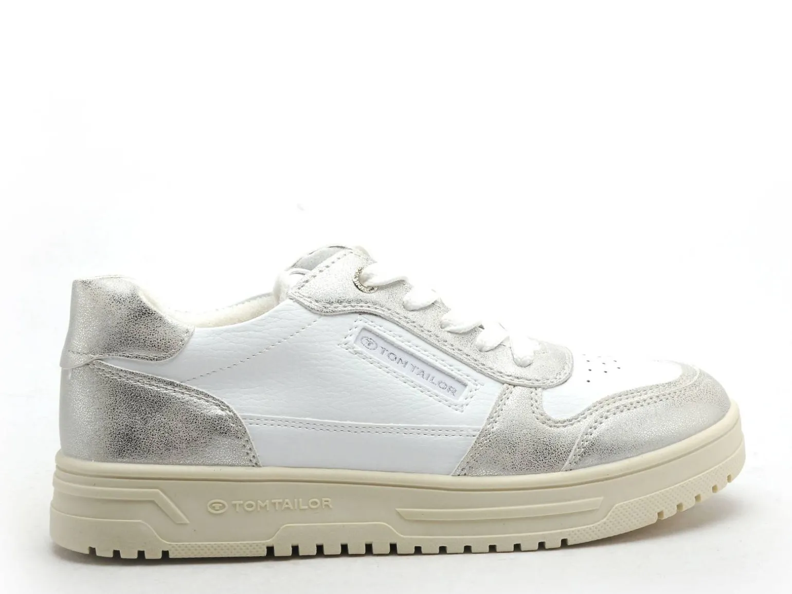 Tom Tailor 7490010018 Blanc Baskets Basses Femme