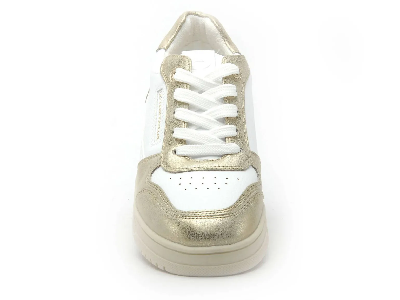 Tom Tailor 7490010018 Blanc et Or Baskets Basses Femme