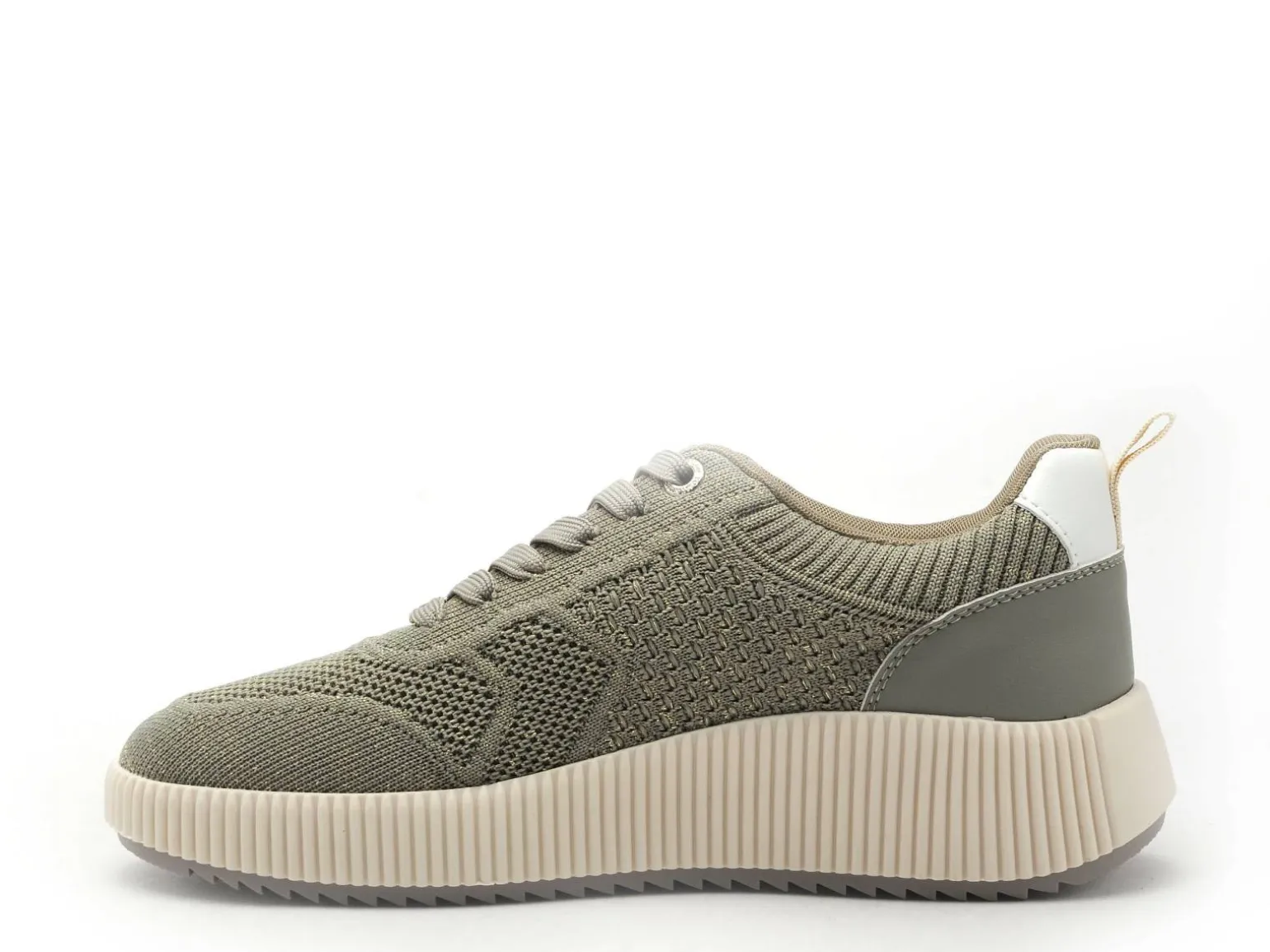 Tom Tailor 7490280015 Kaki Baskets Basses Femme