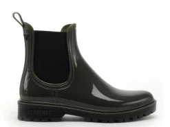 Verbenas Bottes de pluie GAUDI BRILLO Kaki Boots et Bottines Plates Femme