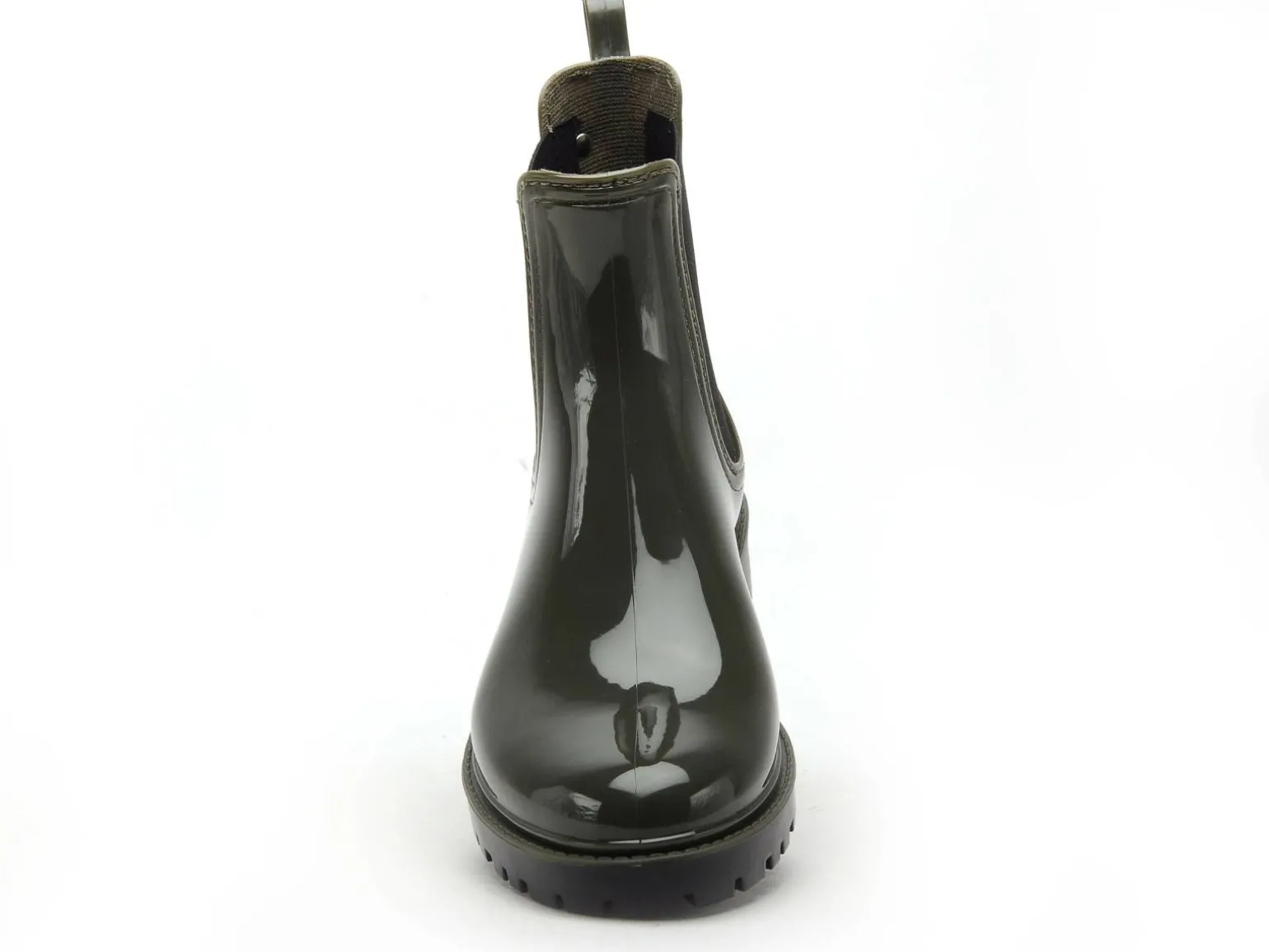 Verbenas Bottes de pluie GAUDI BRILLO Kaki Boots et Bottines Plates Femme