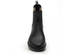 Verbenas Bottes de pluie GAUDI MAT ANIMAL Noir Boots et Bottines Plates Femme