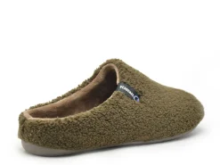 Verbenas Chaussons EAGLE NAIROBI Kaki Chaussons Homme