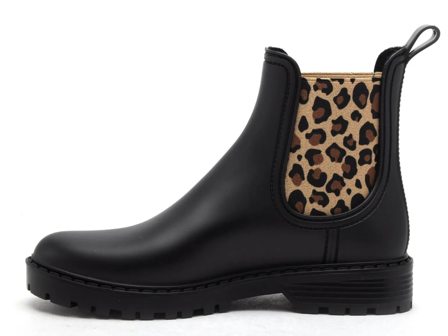 Verbenas GAUDI MAT ANIMAL Noir Boots et Bottines Plates Femme