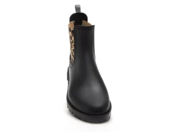 Verbenas GAUDI MAT ANIMAL Noir Boots et Bottines Plates Femme