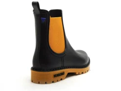 Verbenas GAUDI MAT BICOLOR Noir Boots et Bottines Plates Femme
