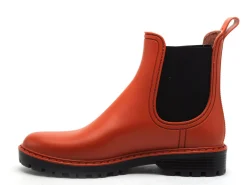 Verbenas GAUDI MAT BICOLOR Orange Boots et Bottines Plates Femme