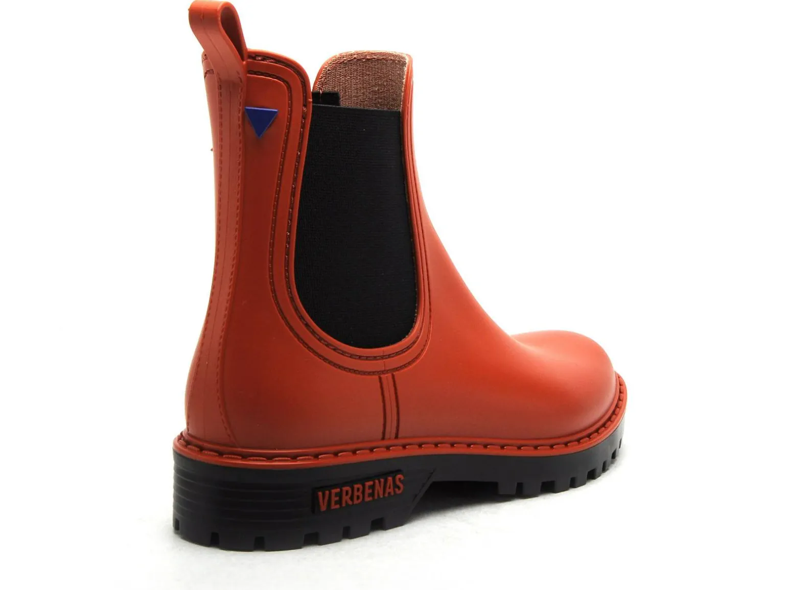 Verbenas GAUDI MAT BICOLOR Orange Boots et Bottines Plates Femme